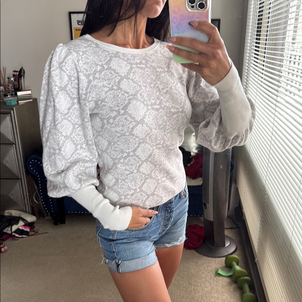 Express Snake Patterned sweater